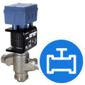 Regulator valves for refrigerants