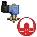 Solenoid valves for refrigerants