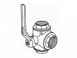 Wilo Rp 1 1/2 three-way valve