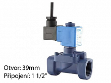 Electromagnetic solenoid valve for underwater applications TORK T-SW 107 DN 40