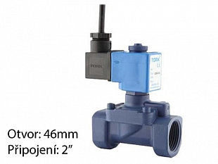 Electromagnetic solenoid valve for underwater applications TORK T-SW 108 DN 50