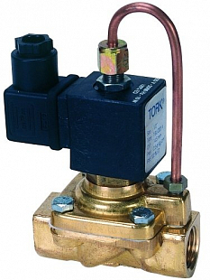 Steam solenoid valve TORK T-B207 DN 40, 12 VAC