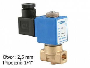 Solenoid valve for fuel oil TORK T-Y 401 DN 8