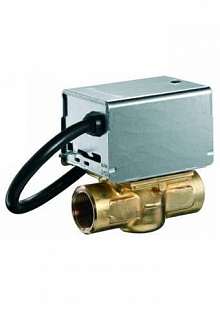 Two-way valve with el. drive Honeywell V4043H1114/U DN 20
