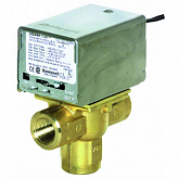 Distributing three-way valve with el. drive Honeywell V4044C1189/ B DN 20