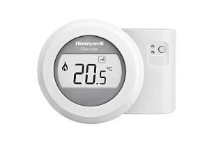 Honeywell ROUND Y87RF2024 Wireless Single-Zone Room Thermostat