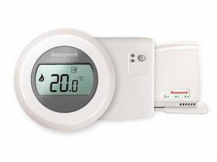 Wireless single-zone room thermostat ROUND Honeywell Y87RFC2074 set of thermostat, relay, gateway