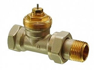 Straight radiator valve Siemens VDN 210 3/8" (VDN210)