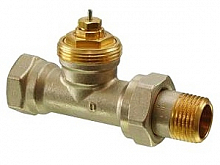 Straight radiator valve Siemens VDN 120 3/4"
