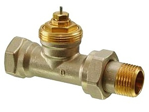 Straight radiator valve Siemens VDN 120 3/4" (VDN120)