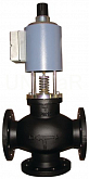 Flange magnetic valve Siemens M3P100FY, 120 °C, 24 VAC