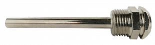 Nickel-plated brass thermowell Siemens QAZ.100 (QAZ.100JIMKA)