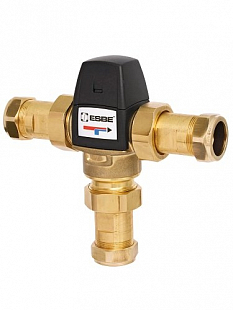 Thermostatic mixing valve ESBE VTA 523 20-43 °C G 1" with adapter CPF 28 mm