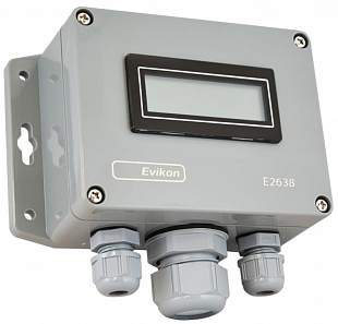 Methane gas detector with LCD display EVIKON E2638-R-LEL-LCD
