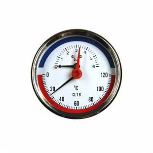 Combined pressure and temperature gauge SUKU NG80, 0-120 °C, 0-4 BAR, 1/2 (C35.002573)