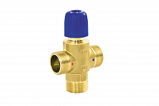 Thermostatic mixing valve Taconova NOVAMIXSTANDARD DN25 without check valve, 30-70°C (252.6004.104 )
