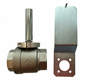 Ball valve with adapter Bola K82131DN20-NM