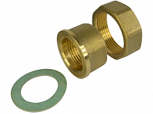 Brass screw connection 1"x6/4" to pump