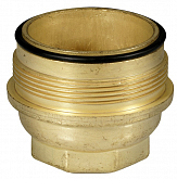 Brass strainer well with O-ring for Honeywell pressure reducing valves D06F, D06FH, D06FN, 1/2"-3/4"