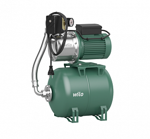 Self-priming domestic waterworks with bag container Wilo HWJ 203 EM 50l(2549383)