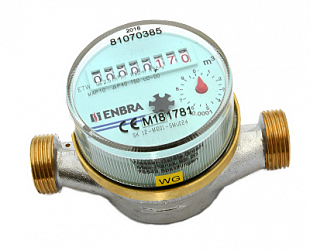 Domestic cold water meter ENBRA ETW ECO DN15 / SV (23103)