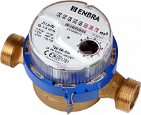 Residential water meter for cold water ENBRA ER-AM DN 15 / SV with radio module