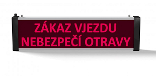 Double-Sided Sign SVN 722/2 Ice No Entry, Danger of Poisoning