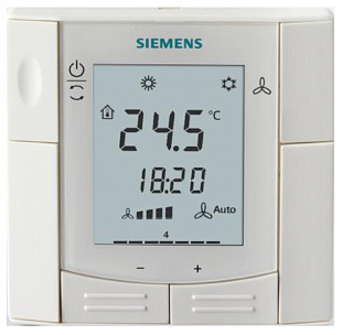 Room thermostat with RS485 communication Siemens RDF302