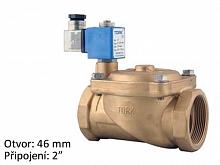 Solenoid valve for fuel oil TORK T-Y 408 DN 50, 24 VDC