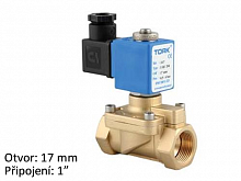 Solenoid valve for fuel oil TORK T-Y 405 DN 25, 24 VDC