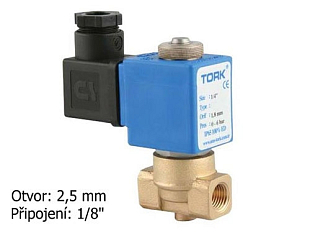 Solenoid Valve for Heating Oil TORK T-Y 400 DN 6, 24 VDC