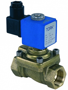 Solenoid valve for water TORK T-GH105 DN 25, 12 VDC