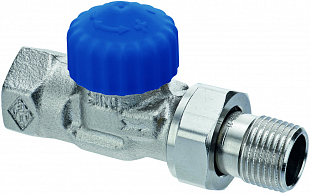 Straight radiator valve IMI Heimeier 1" nickel (2202-04.000)