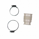 Rubber connection set for Grundfos Sololift2 D2 and WC1