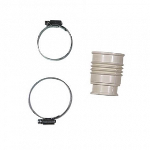 Rubber connection set for Grundfos Sololift2 D2 and WC1 (97775363)