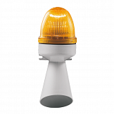 Combined light and sound signaling SIRENA - Orange 230VAC