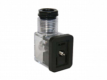 Extra charge for connector with LED for TORK valves, 12-24VDC-24VAC
