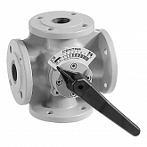 CENTRA control valve 4-way DN 25 Kvs 10, flange