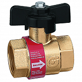 Ball valve with built-in check valve Caleffi BALLSTOP 327500