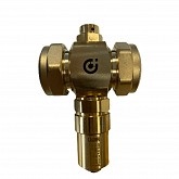 Anti-freeze valve Caleffi 108301 for copper pipes, diameter 28 (DN25)