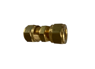 Brass Radiator Fitting Straight "TT" 20x20