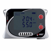 Temperature and humidity recorder Comet U3120 with built-in sensors, measuring range -30 to +70 °C
