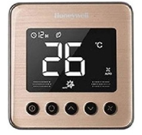 Digital Thermostat Honeywell TF428CN-RSS_U Copper, for Fan Coil