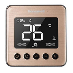 Digital Thermostat Honeywell TF428GN-RSS_U Gold, for Fan Coil