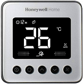 Digital thermostat Honeywell TF428SN-RSS-U silver, for fan coil