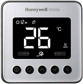 Honeywell TF428SN-RSS-U Digital Thermostat Silver, for Fan Coil