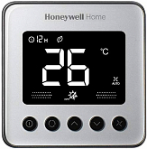 Digital Thermostat Honeywell TF428LN-RSS-U Brushed Silver, for Fan Coil