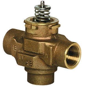 Honeywell VC Valve Body VCZMH6000/U, Three-Way, Internal Thread 3/4"