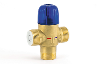 Thermostatic Mixing Valve Taconova NOVAMIX VALUE DN25 without Non-return Valve, 35-70°C