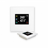 Wall-mounted touch screen Regmet RK-HTM-D, for displaying T+RH, Modbus RTU communication